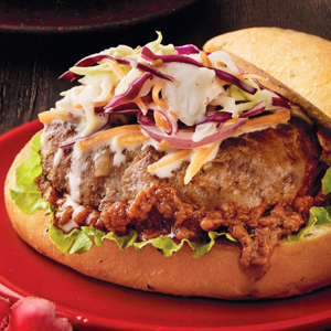 Prosperity-Filled Chicken Burger