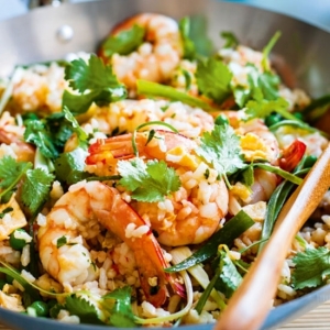 Portuguese Seafood Fried Rice